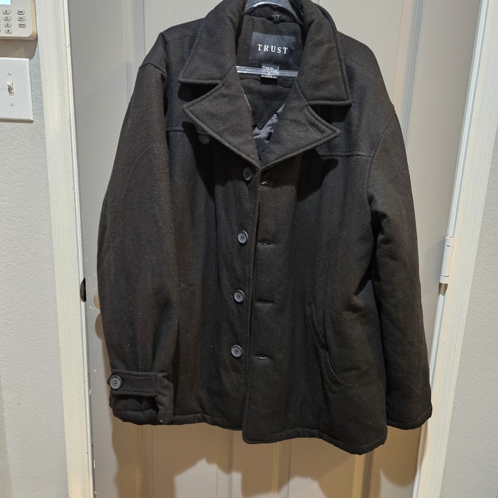 Men jacket  sz XL black / Trust